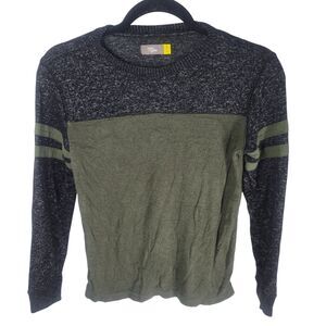 Rumi & Ryder Boys Sz M 8-10 Green Black Long Sleeve Sweatshirt